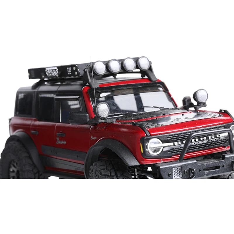 RC Crawler Simulation LED Mehrere Halterungen Dome Licht Streifen für 1/18 1/24 Auto Traxxas TRX-4M K10 Defender Bronco FMS Scx24 Teil