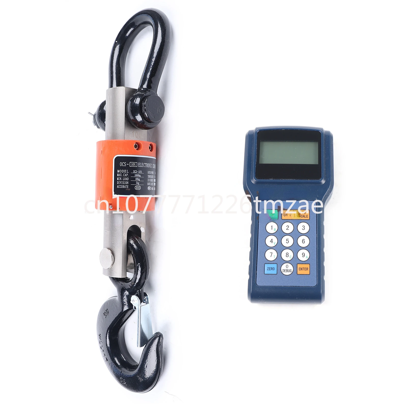 Remote control handheld tool W handheld instrument 10T wireless digital electronic hanging scale