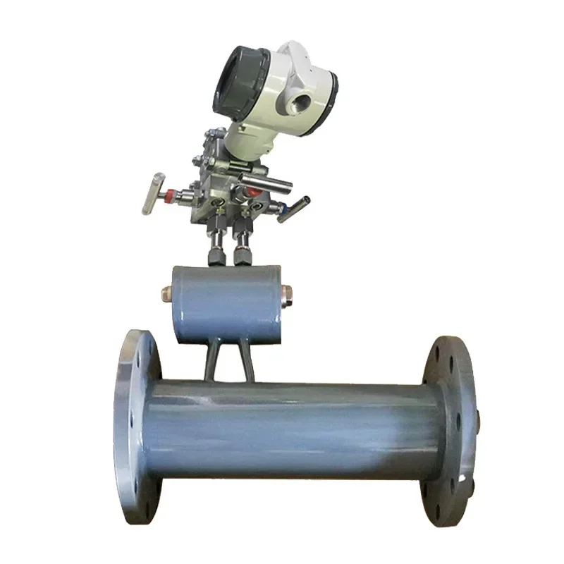 

V-cone flowmeter differential pressure flowmeter throttling device biogas high temperature flue blast furnace gas
