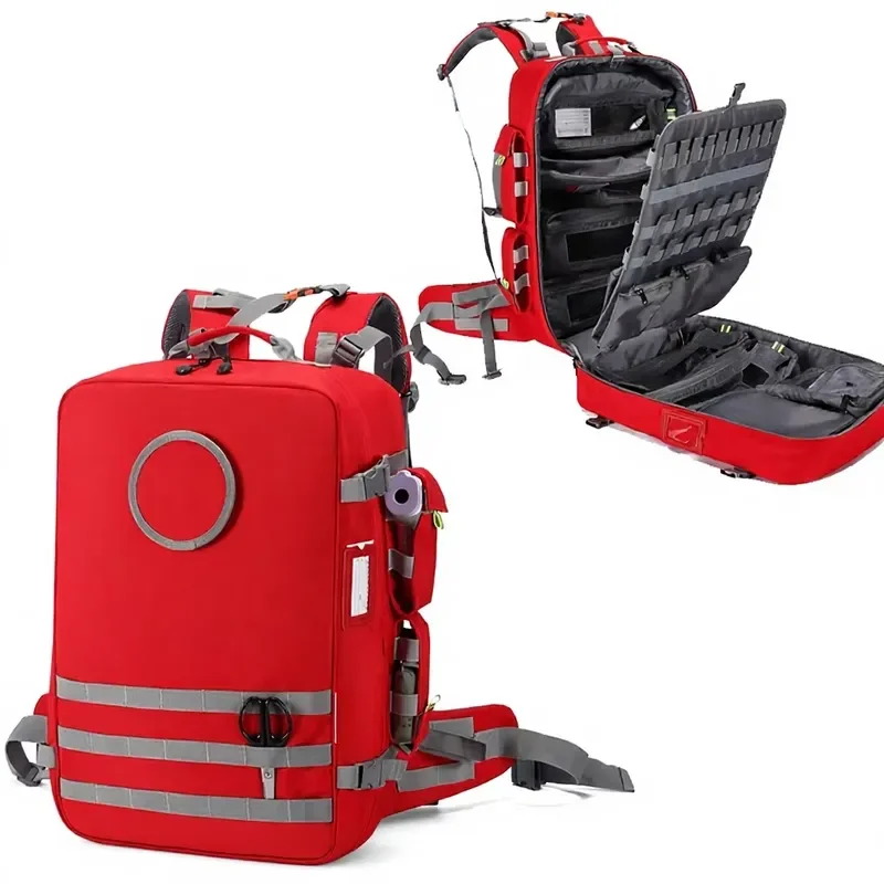 Waterproof Large Capacity Multi-functional Emergency Rescue Backpack for Outdoor First Aid Survival Hiking Camping Gear