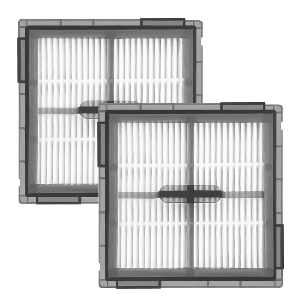2/4 stuks HEPA-opzetstuk voor Roborock Q10 S5 / Q10 S5+ / Q10 VF / Q10 VF+ / Q10V / Q10V+ Vacuümfilteraccessoires