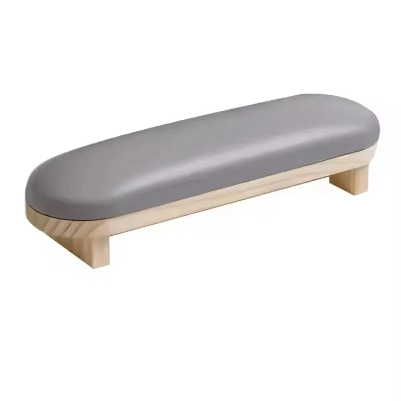 Soft & Flexible PU Leather Nail Arm Rest - Ergonomic Hand Pillow Cushion for At-Home/ Salon Beauty Care