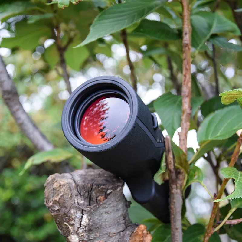 12×50 Large Aperture Large Objective Monocular Telescope High Power High Definition Professional Grade Birding Telescope 1250HD