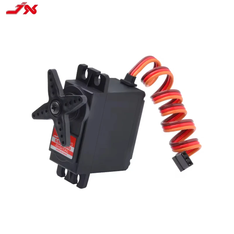 JX Servo PDI-5508MG 55.6g 8.2kg Coreless Metal Gear Digitale Servo Voor Helikopter RC Auto Vrachtwagen Buggy Robot arm Boot