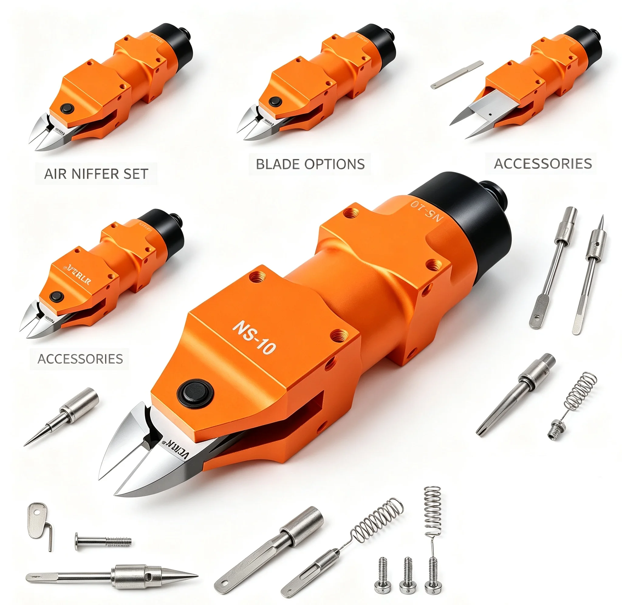 Industrial Pneumatic Scissors NS-10 Series Automated Air Gripper Clamp