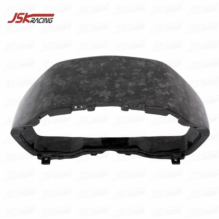 FORGED CARBON FIBER INTERIORS FRONT CLASSIC CLOCK SURROUND for 2011-2015 LAMBO AVENTADOR LP700-4