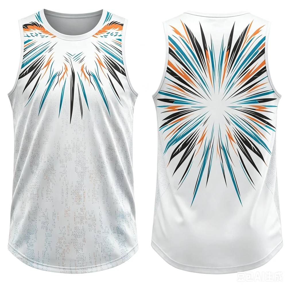 Badminton China - Funny Graffiti Print Men's Tank Tops