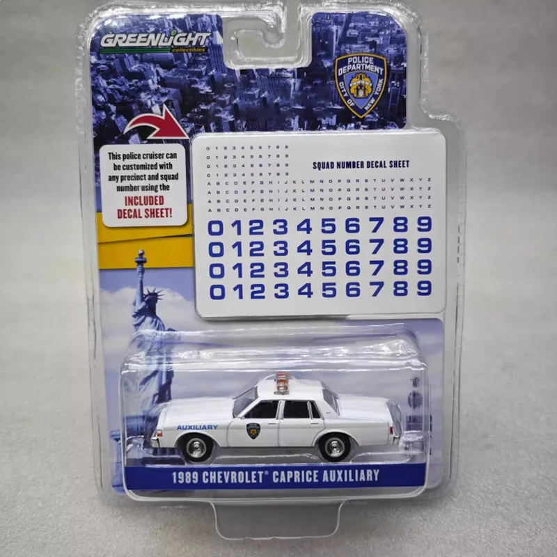 

GreenLight 1:64 Scale 1989 Caprice Alloy Car Model Collection Display Ornament Toy Gift