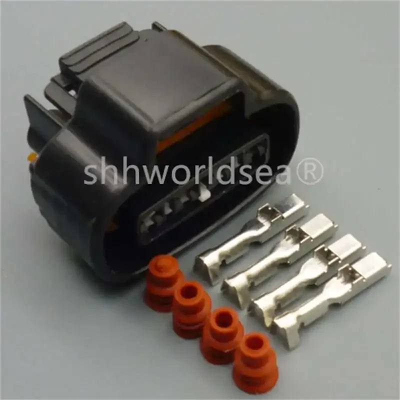 Shhworldsea 2JZ-GE Distributor Crank 4 Pin Female Wire Connector TPS Boost Sensor Oval Ignition Coil Connector plug For Toyota