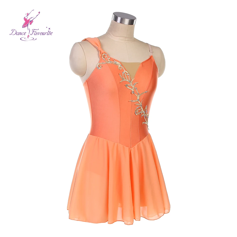 Orange Ballet Costume for Adults and Children, Stage Performance, Cupid Ballet Dress, High Quality Dancewear, 24053