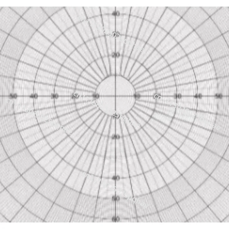 Optical Comparator Chart For Profile Projector Overlay Chart For Mitutoyo 512075