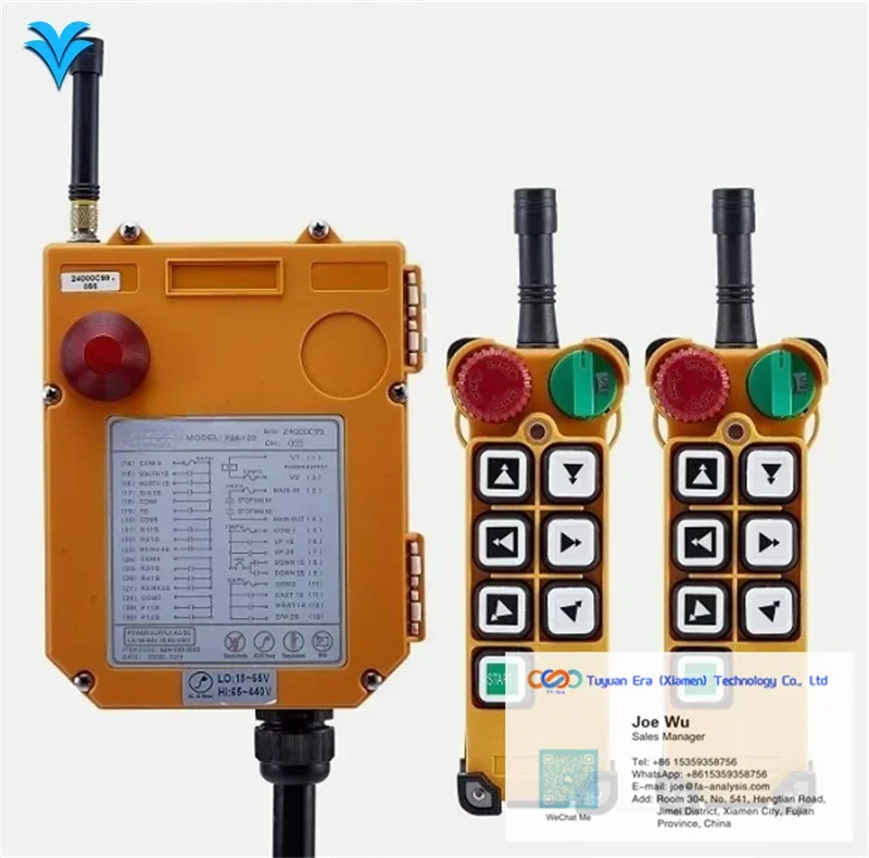 F24-6D F24-6S Crane Radio Wireless Industrial Remote Control Transmitter+Receive