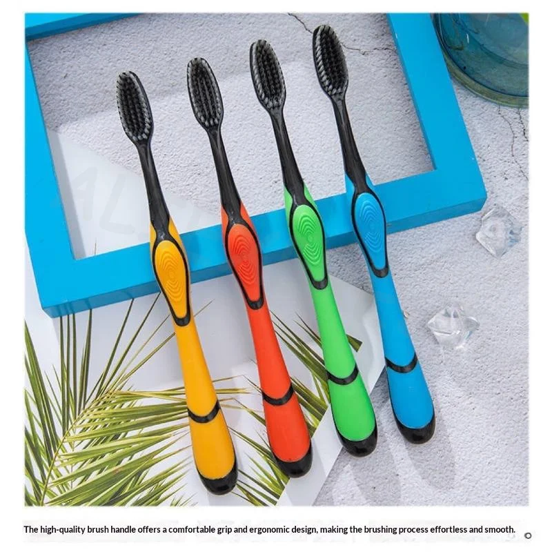 5/10Pcs Adult Soft Hair Toothbrush Small Round Head Individually Packaged for Daily Home Travel Use