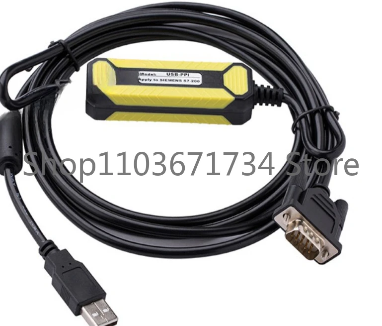 

USB-PPI Programming Cable for S7-200 PLC Download Cable USB To RS485 Adapter