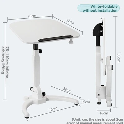 Folding Lift Computer Desk Standing Free Installation Removable Learning Book Table Children's Online Class Writing Desk