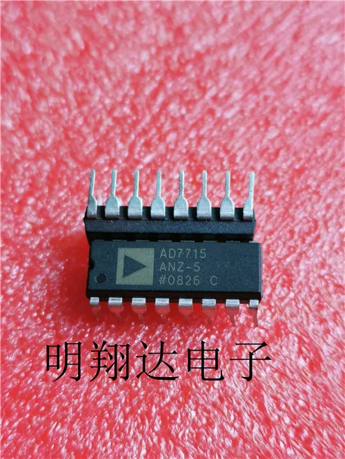 Free shipping  AD7715ANZ-5 AD7715AN-5 AN-3 DIP       10PCS