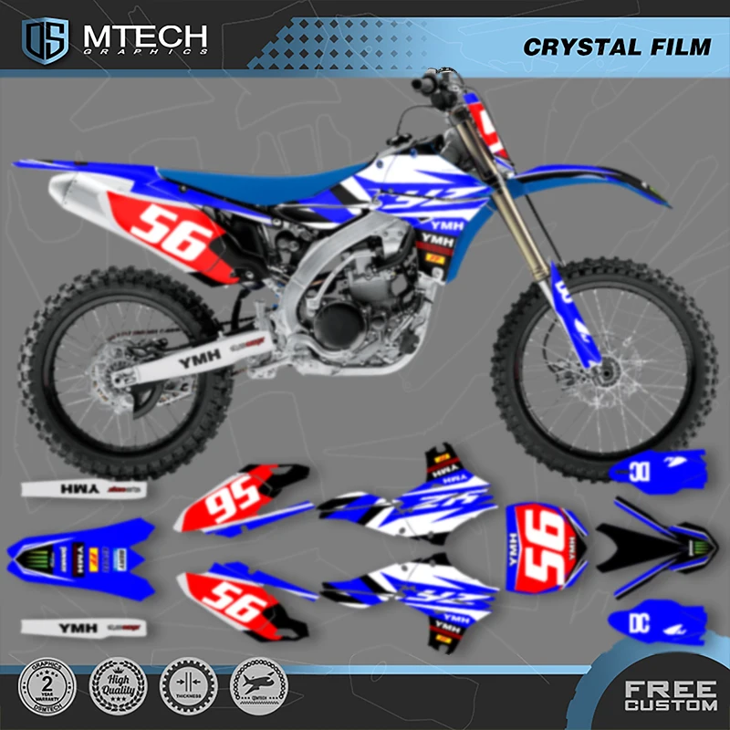 

DSMTECH Motorcycle Graphics Decals Stickers Kits For YAMAHA YZF450 YZ450F 2010 2011 2012 2013 007