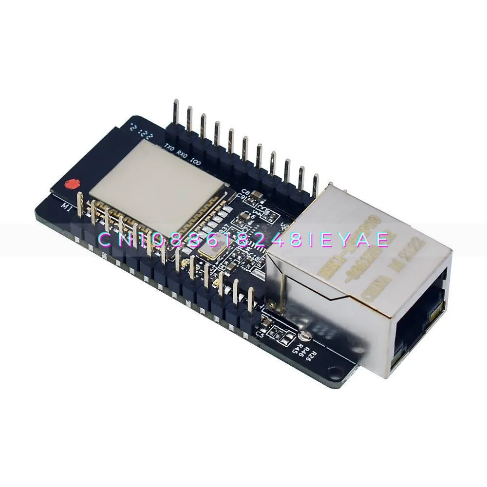 

WT32-ETH01 Встроенный последовательный к Ethernet/WiFi и Bluetooth MCU модуль ESP32, беспроводной модуль
