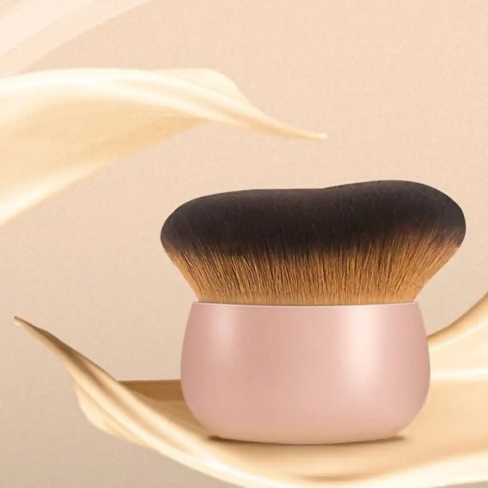 Pennello per trucco corpo morbido Applicatore multifunzionale extra large per la schiena autoabbronzante Pennello Kabuki professionale a testa larga da 65 mm