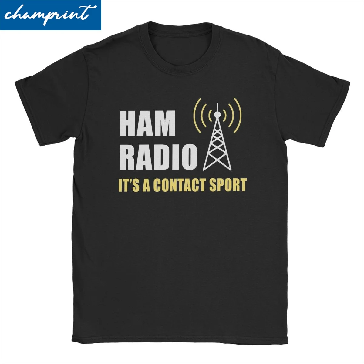 Amateur Ham Radio Gift Men Women\'s T Shirt Funny Tees Short Sleeve Round Collar T-Shirt Pure Cotton Summer Clothing