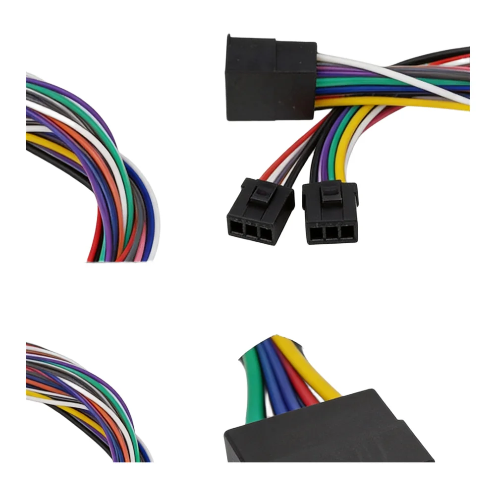Wiring Flexibility Extend Your Car\'s Audio Connection with this For ISO Wire Harness Perfect for Android Systems