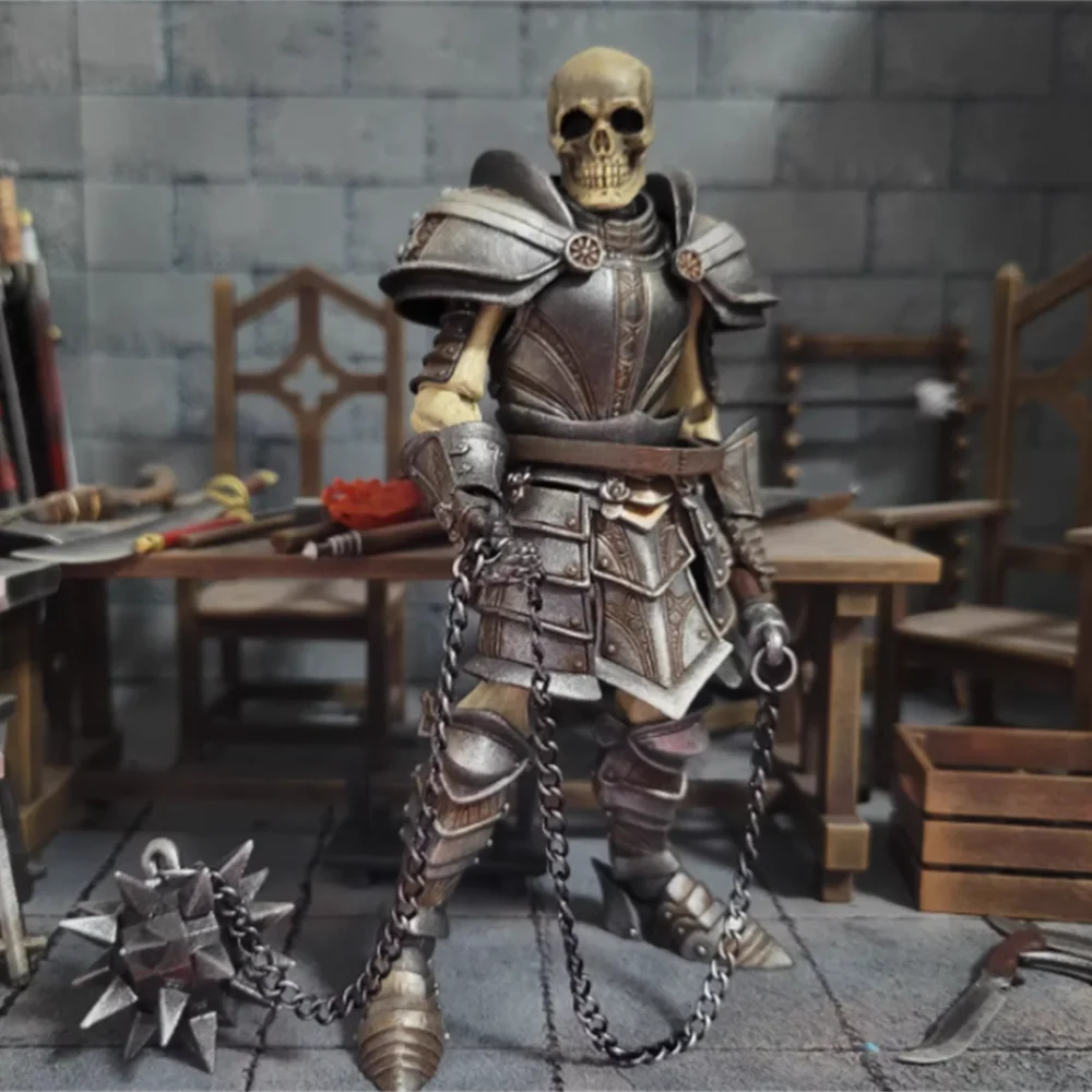 

6inch 7inch Male Soldier Accessory Handsome Meteor Hammer Resin Fit NECA Four Knight MC Body Action Figure Dolls DIY