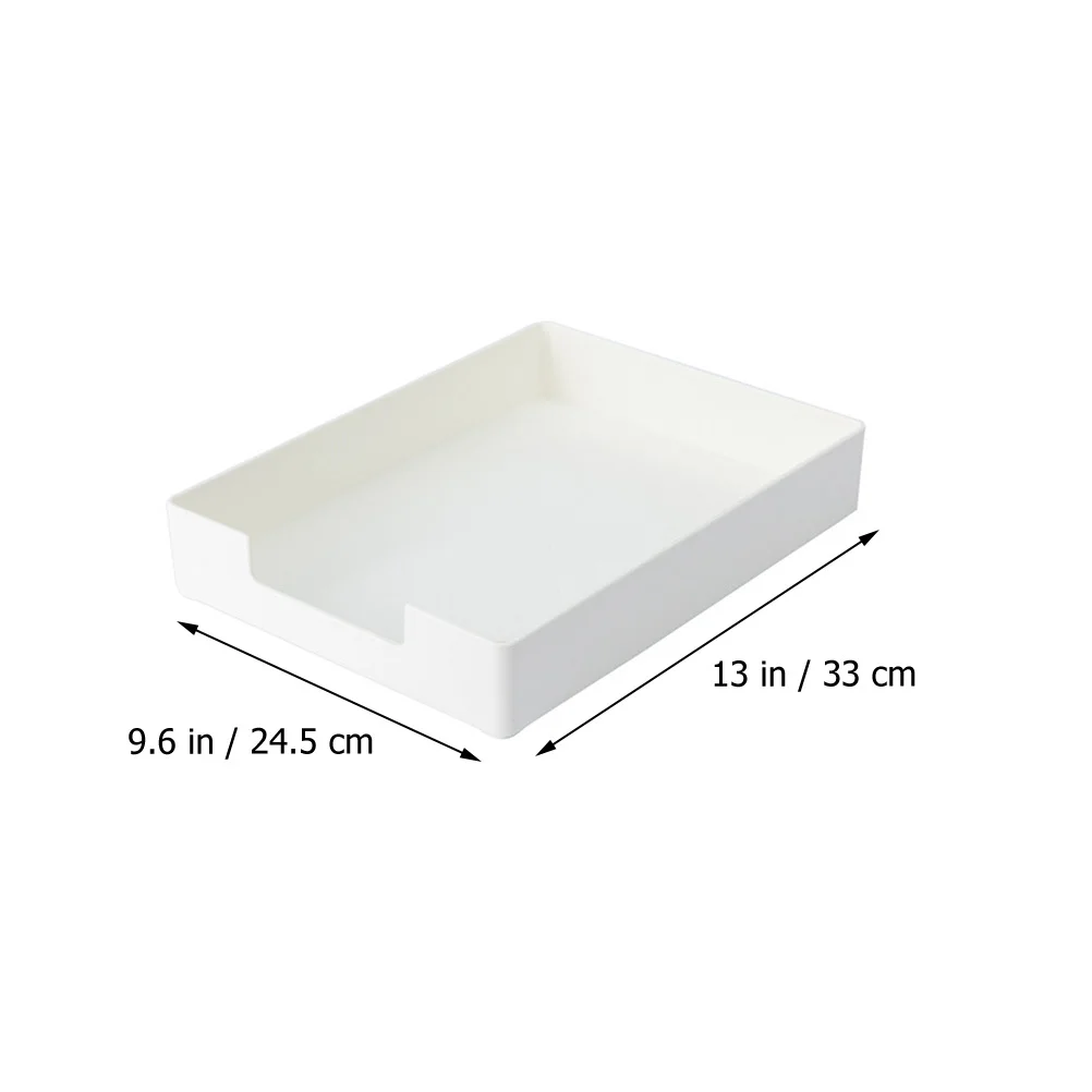 Scatola portaoggetti per cancelleria per file Organizzatore da tavolo di grande capacità Home Office Porta documenti multifunzione