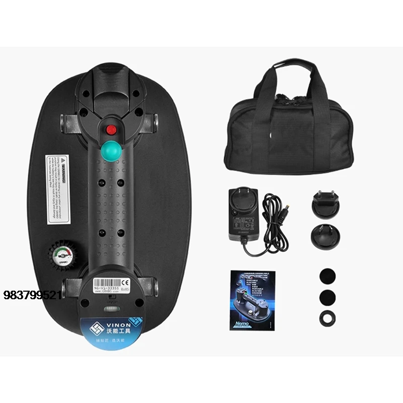 Good Price Electric Tile Lifter 170KG Capacity with Two Sealing Rings Heavy-Duty Vacuum Suction Cup for Wood & Glass Tile