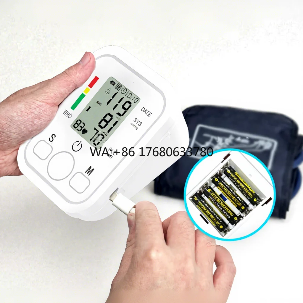lcd-display-intelligent-inflation-one-button-measurement-home-bloo-pressure-electronic-bloo-pressure-large
