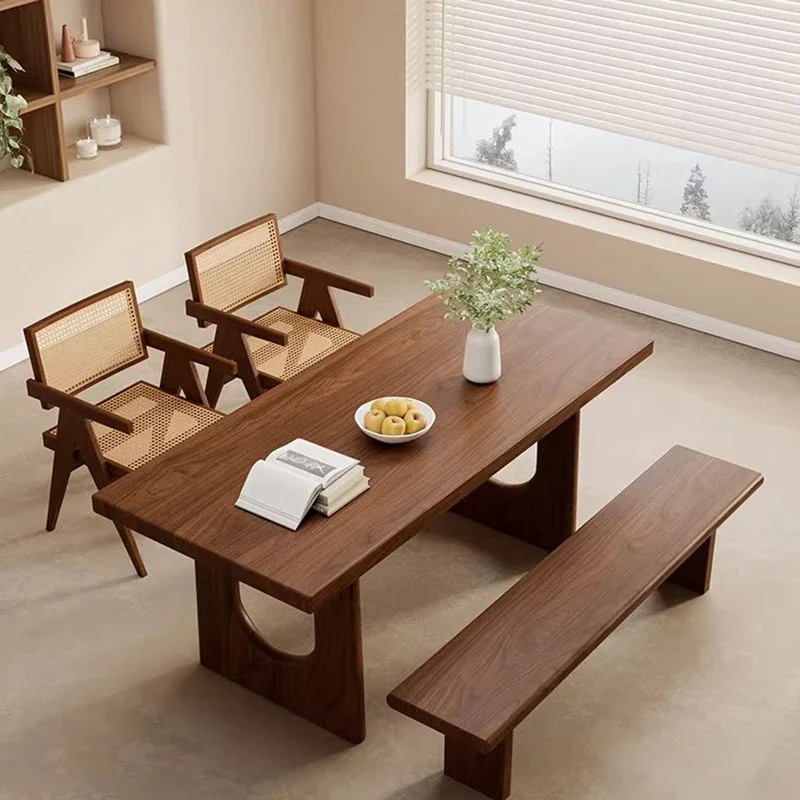 

Solid Wood Dining Tables Square Small Coffee Kitchen Interior Dining Tables House Mesa Comedor Extensible Kitchen Furniture