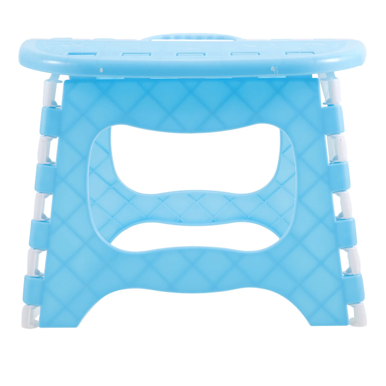 Folding Large Size Step Stool For Kids Portable Folding Stool Bathroom Kitchen Rv Use Non-Slip Textured Surface Lightweight