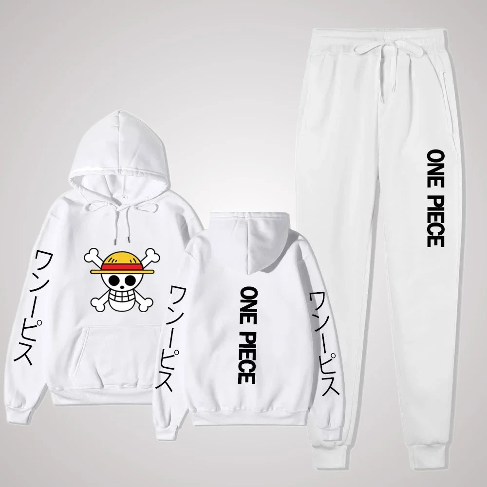 

25 аниме периферийные устройства пиратский король атака гигантский заклинание битвы 3D осенне-зимний уличный комплект с капюшоном для взрослых одинаковые верхние брюки брюки на талии