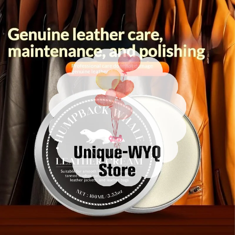 Car Leather Cleaning cream Seat Maintenance Care Oil Leather Restoration Mink Oil Cream Leather Sofa car Interior Polishing
