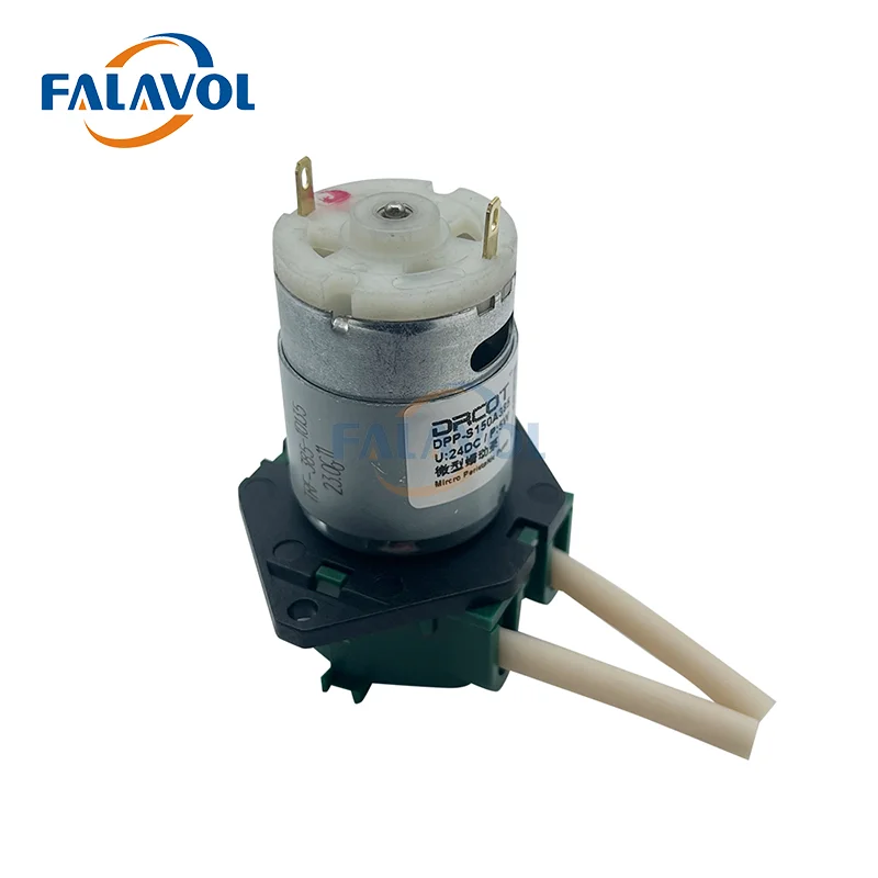 

FALAVOL 5W Micro Peristaltic Pump DC 24V White UV ink pump for DTF Xuli Human Allwin Challenger printer