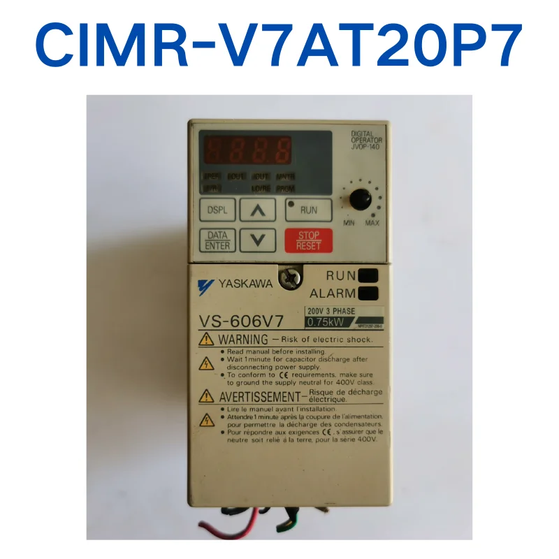 

Second hand CIMR-V7AT20P7 test OK