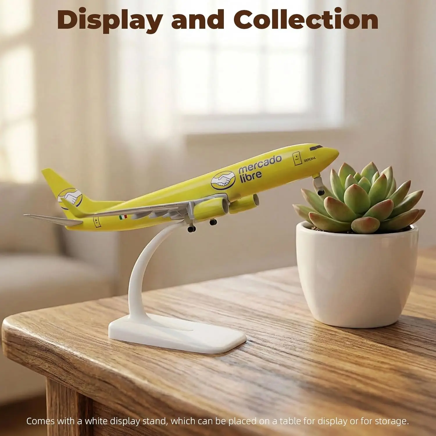 

Модель самолета B737 (20 см) для детей и взрослых, металлическая, из сплава, сувенир, игрушка, авиационная тематика, для мексиканского рынка Mercado Libre