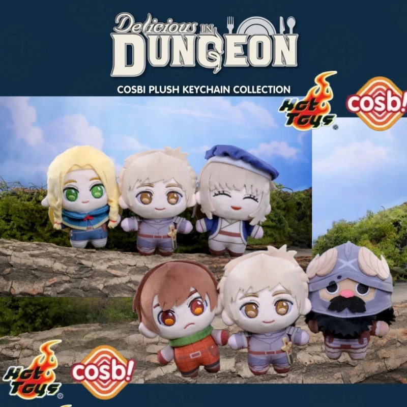 

Новые оригинальные горячие игрушки Cosbi Delicious In Dungeon, плюшевая подвеска, серия слепая коробка, кавайные модели, фигурки, коллекционные игрушки, подарок