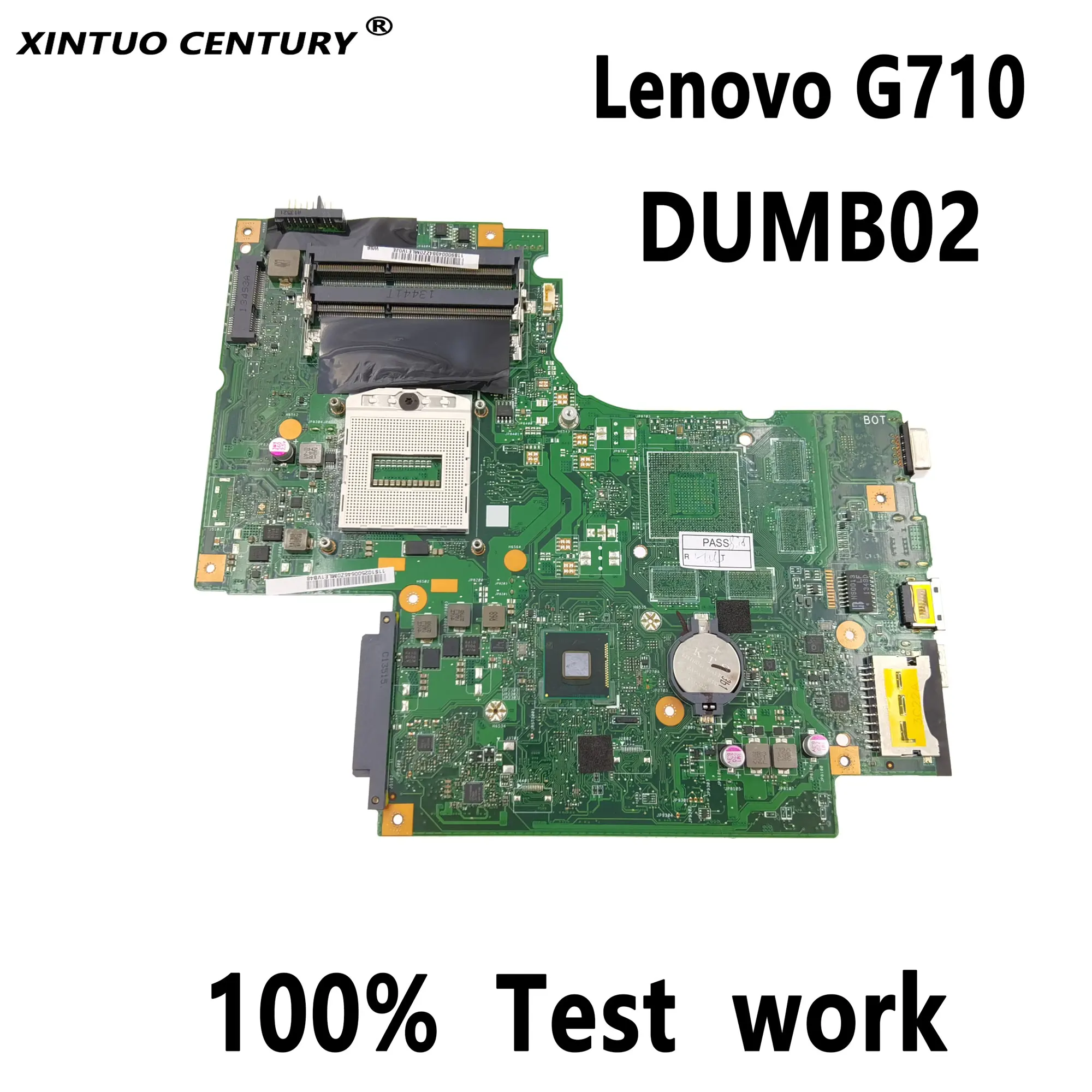 

90004884 For PC Laptop motherboard For Lenovo G710 Laptop motherboard DUMB02 MAIN BOARD REV 2.1 DDR3 100% Test Work