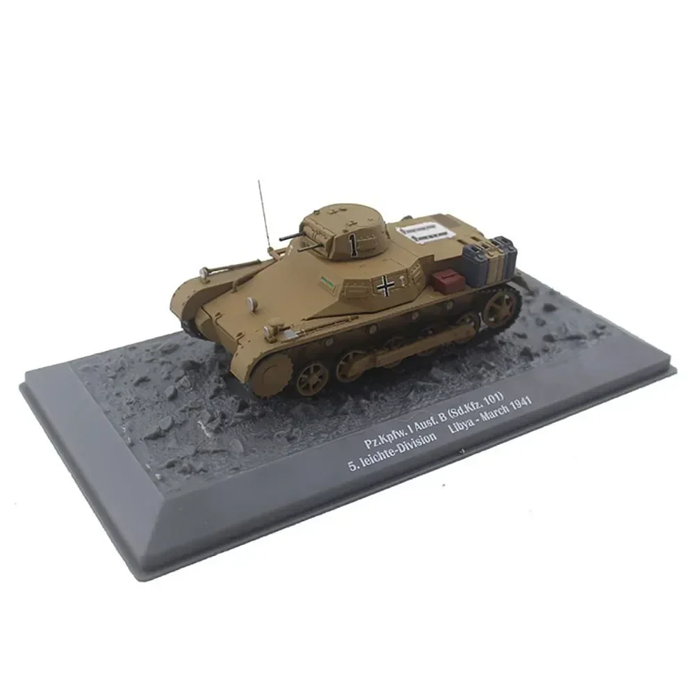 Dietcast 1/43 Scale Pz Kpfw IAUSF B [SD. KFZ. 101] Tank Static Model Finished Simulation Alloy Model Tank Model Collection