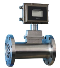 Gas turbine flowmeter, output 4-20mA, square header custom OEM support