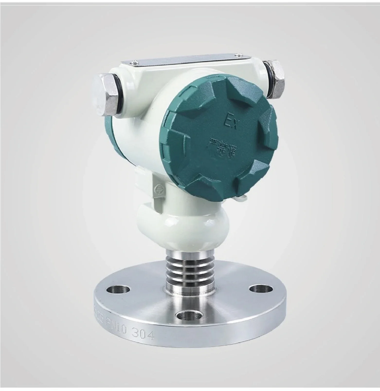 Flange Pressure Transmitter Tantalum Diaphragm Explosion Proof 4-20mA RS485 Output LCD Digital Display