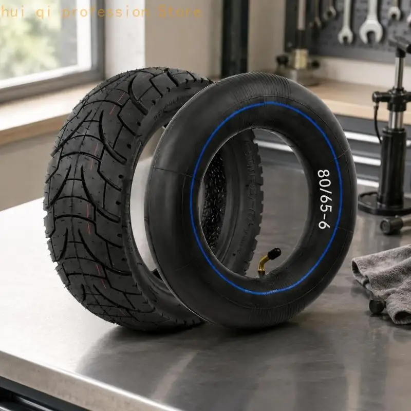 Paired Outer Tire and Inner Tube for Electric Scooter Single-Wheel Replacement H8WE