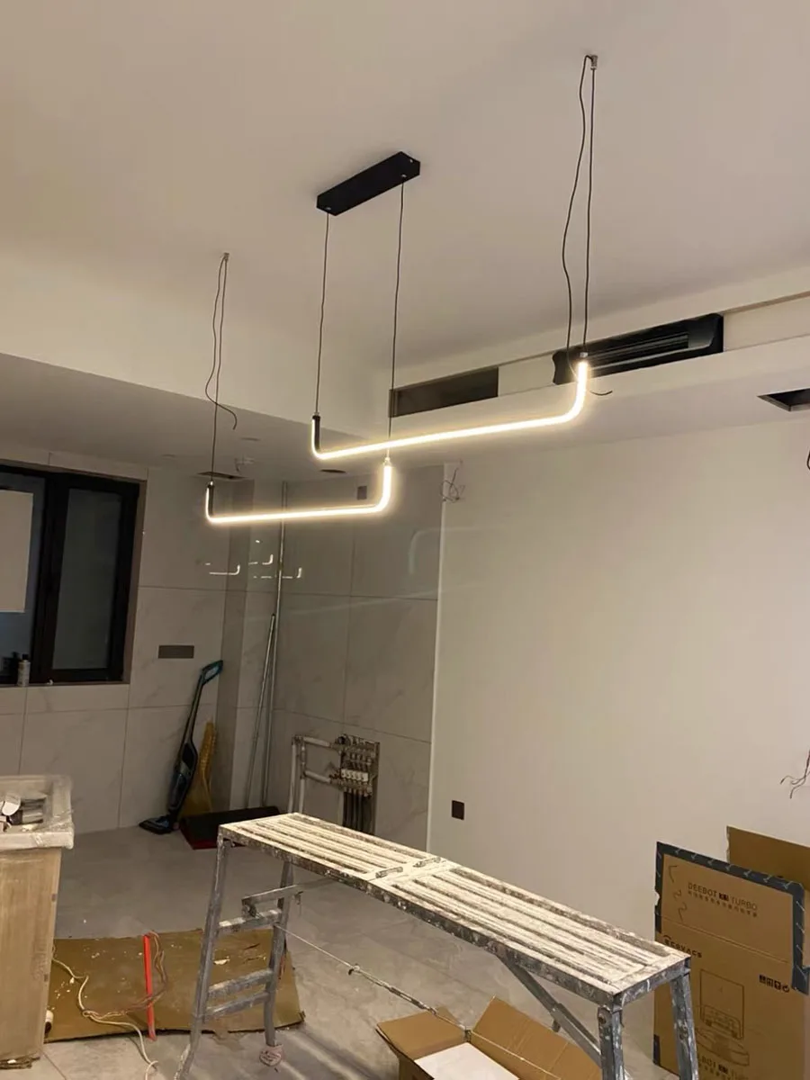 

Nordic LED Pendant Light for Kitchen Office Lustre Lamparas De Techo Colgante Moderna Suspension Luminaire Pendant Lamp