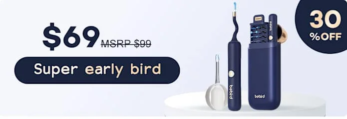2025 New Bebird Earsight Plus I35R Ear Wax Removal Tool Camera Cleaner Kit- HD Wireless Flexible Otoscope, Pain-Free Ear Tweezer