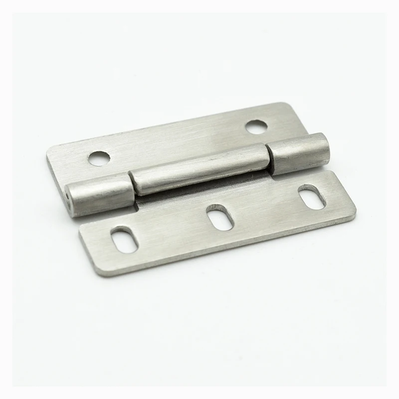 304 Stainless Steel Hinge Large Wooden Door Industrial Cabinet Door Folding Hinge Low-Cost Promotion