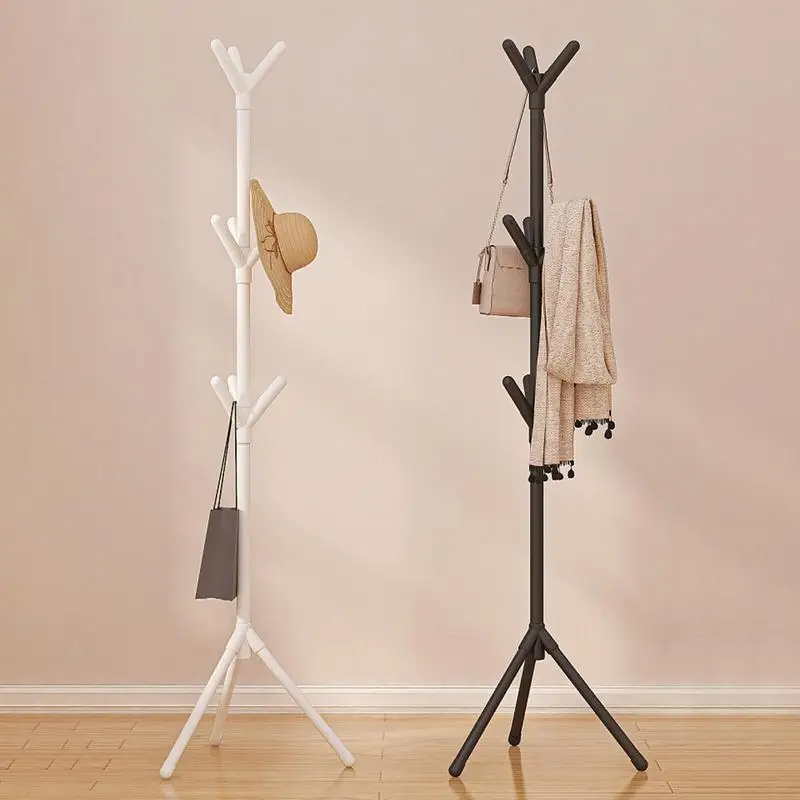 Hat And Coat Rack Stand Freestanding Tree Shaped Storage Rack Thickened Steel Tube Clothes Storage Rack For Hall Corridor Living