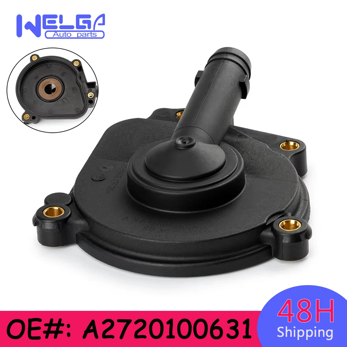 

A2720100631 Oil Separator Camshaft Cap Housing Plug For Mercedes-Benz W212 E220 E260 E200 E300 E350 E250 E400 E500 2720100631