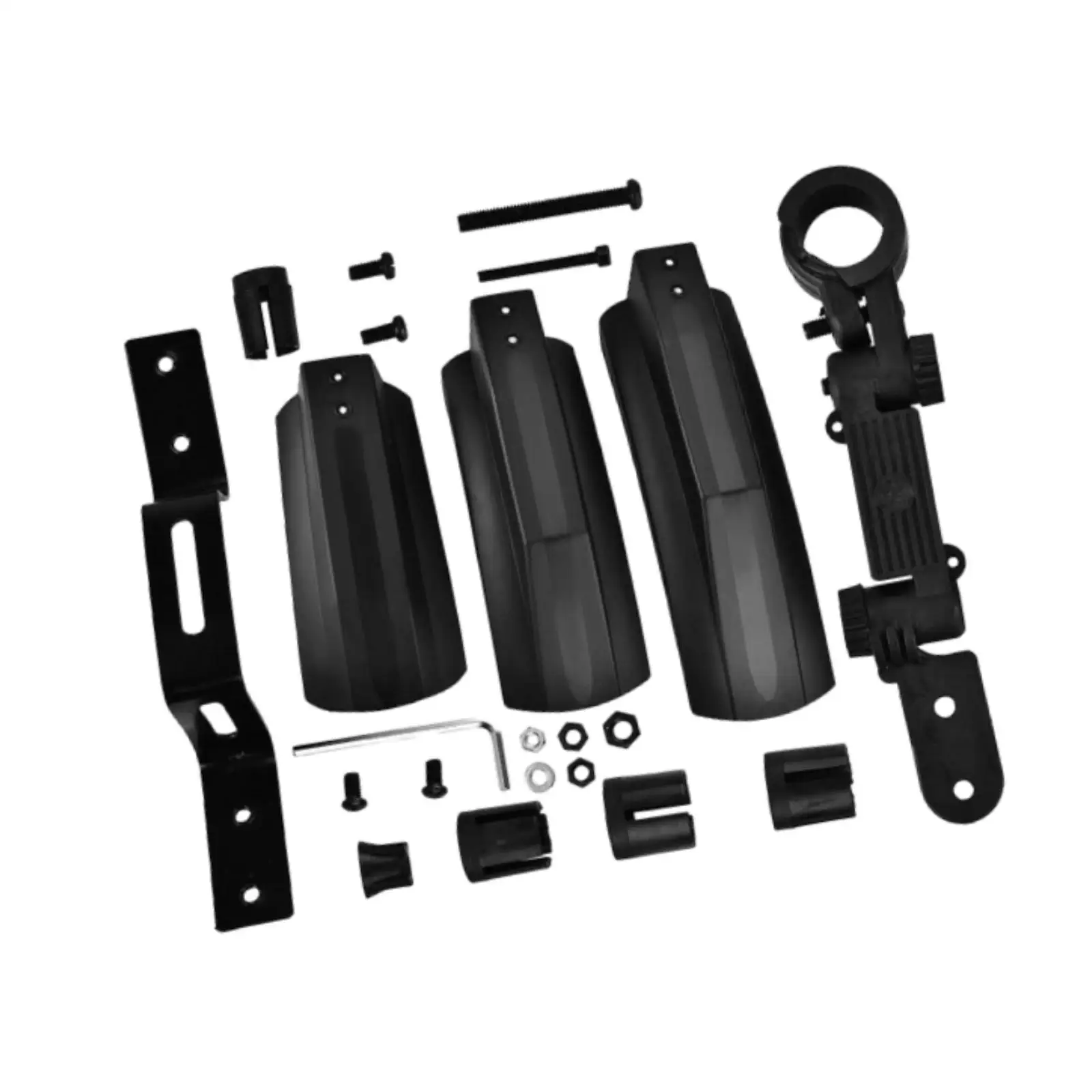 

Bike Fenders for Snow Bike Mudguard Set Full Cover Lengthen Widen Bike Fender Set Mud Flaps for Cycling Accessories Fat Tire