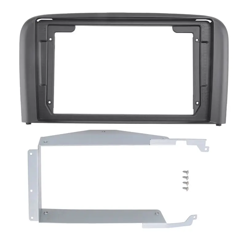 M93K-2Din Car Radio Fascia For Volvo S80 2001-2006 DVD Stereo Frame Plate Adapter Mounting Dash Installation Bezel Trim Kit