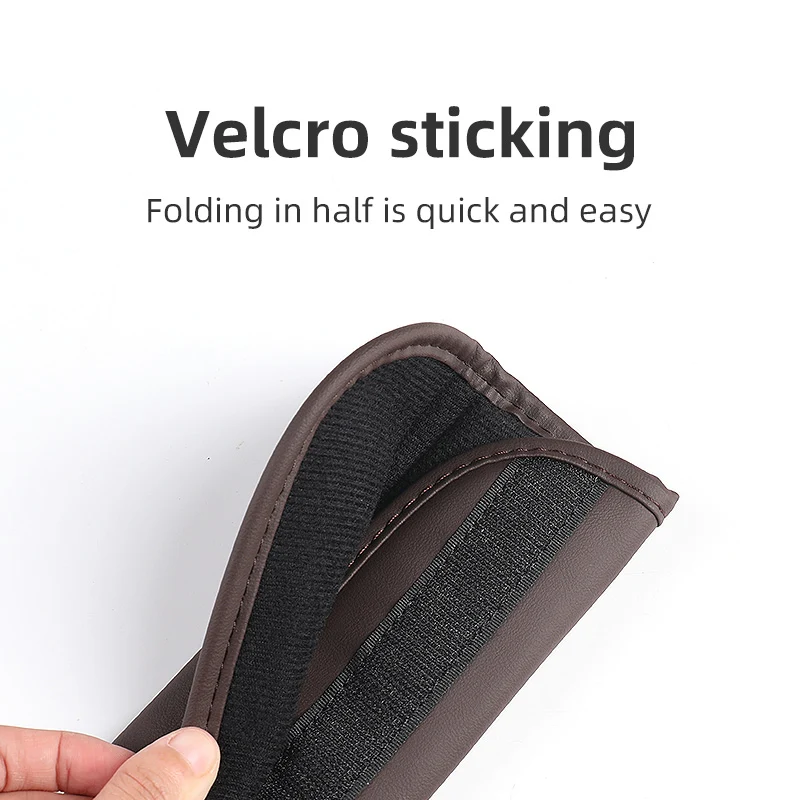 Car Seat Safety Belt Cover Soft PU Protector Shoulder Strap Pad For Ford S-MAX Kuga Mondeo Fusion KA Everest Escape ST Racing - view 5